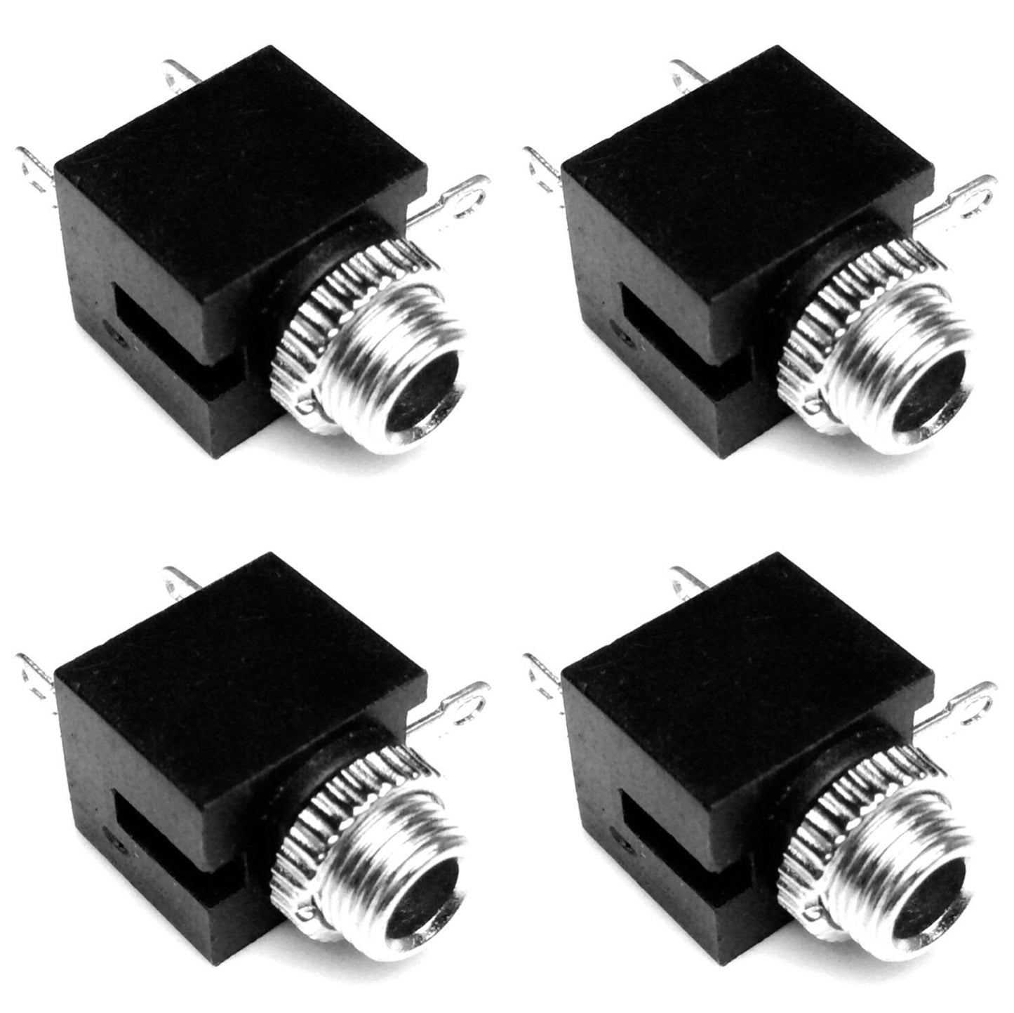 Xiaoyztan 3 Pins Female 3.5mm Mono TS Jacks Plug Socket Connectors,Mount Female Mono Socket Headphone Audio Jack PCB Connector,Pack of 20