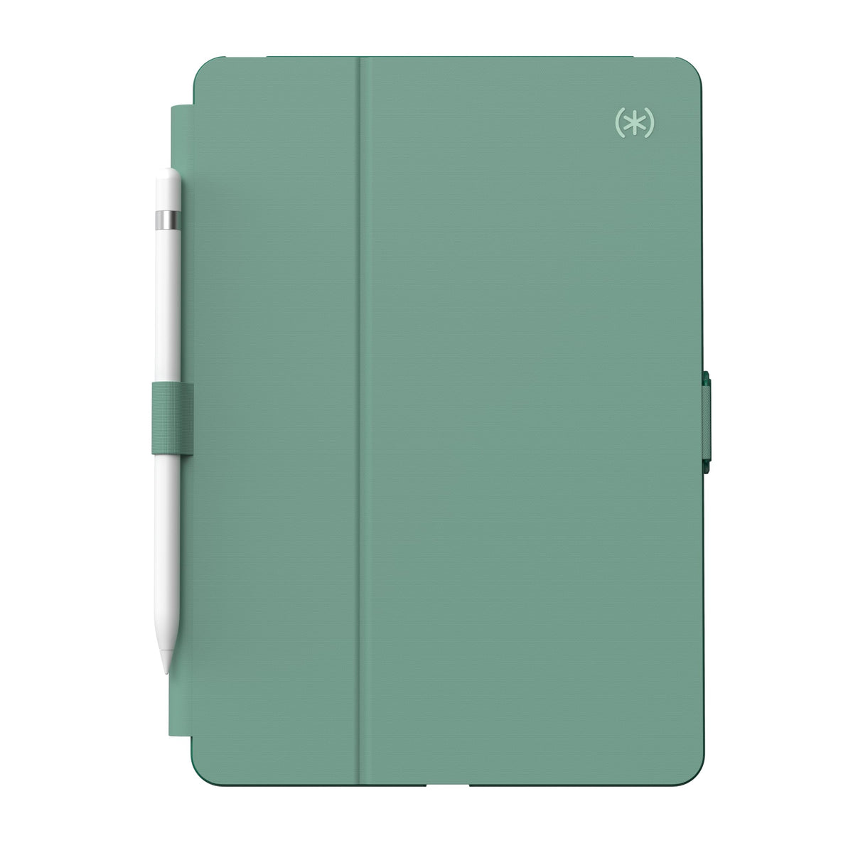 Speck Balance Folio Case for iPad 10.2 Inch (2019-2021) - Drop & Camera Protection, Slim Multi Range Stand, Apple Pencil Holder - Fluorite
