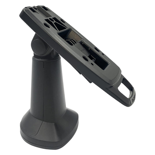 Discount Credit Card Supply ENS Tailwind Ingenico IPP 310/315/320/350 7" Latch and Lock Pole Mount Terminal Stand, Adhesive Installation, Black