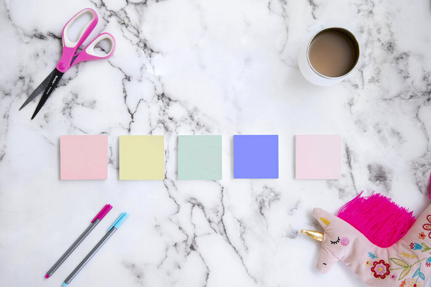Post-it Greener Notes, 3x3 in, 24 Pads, America's #1 Favorite Sticky Notes, Sweet Sprinkles Collection, Pastel Colors, Clean Removal, 100% Recycled