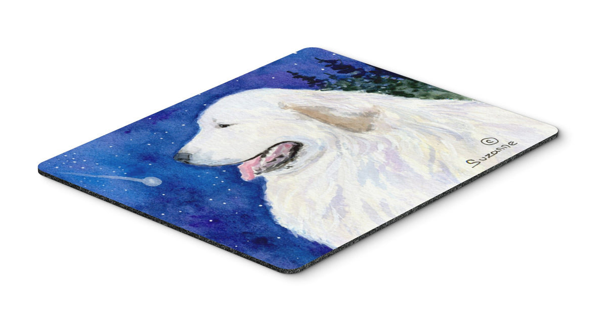 Caroline's Treasures SS8774MP Great Pyrenees Mouse pad, hot pad, or Trivet, Large, Multicolor
