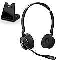 Jabra Engage 65 Wireless Headset, Stereo - Telephone Headset with Industry-Leading Wireless Performance, Advanced Noise-Cancelling Microphone, All…