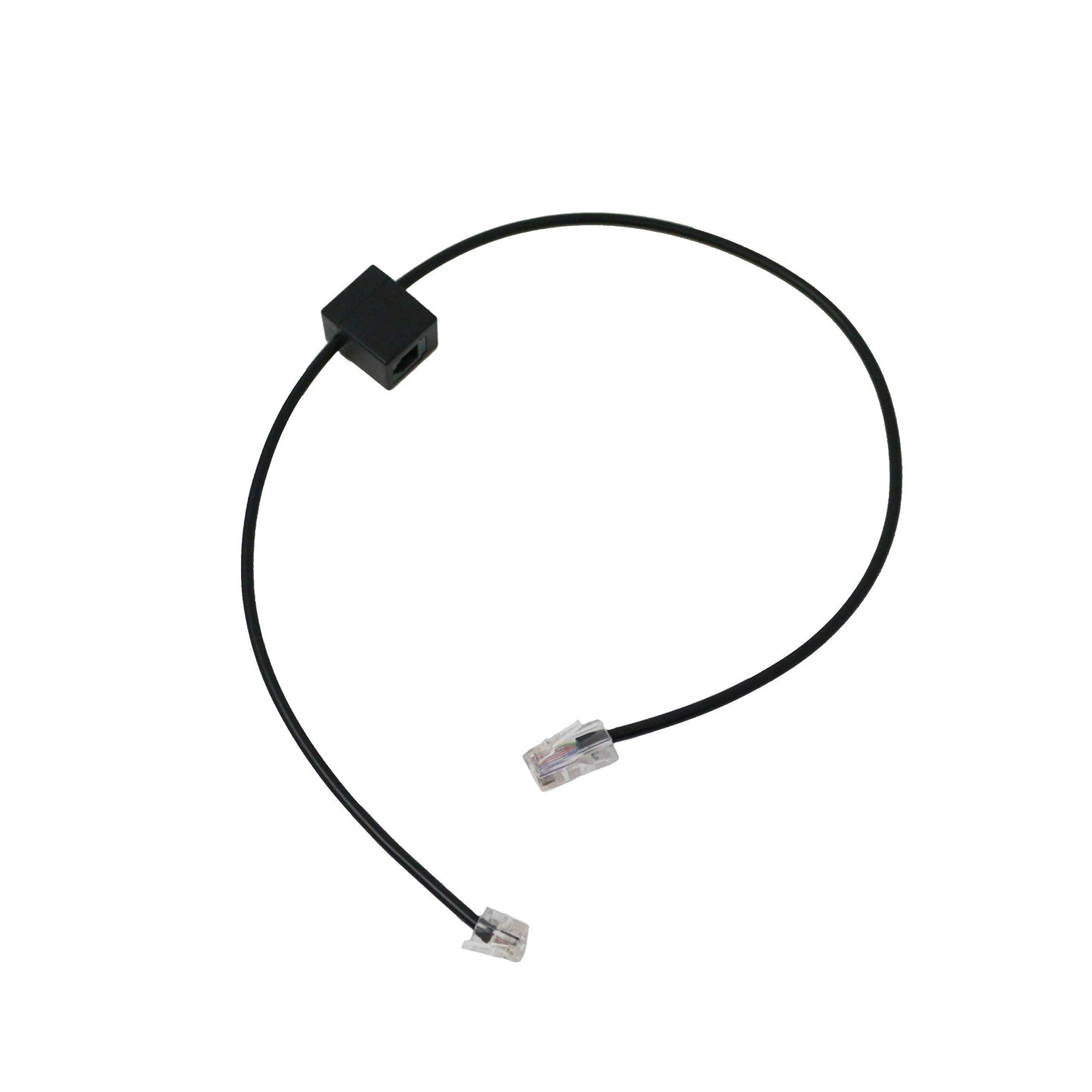 Headset Advisor Compatible Replacement Phone Cord for Plantronics CS500, Savi 700 and Savi 8200 Wireless Headsets (Connects Your Charging Base