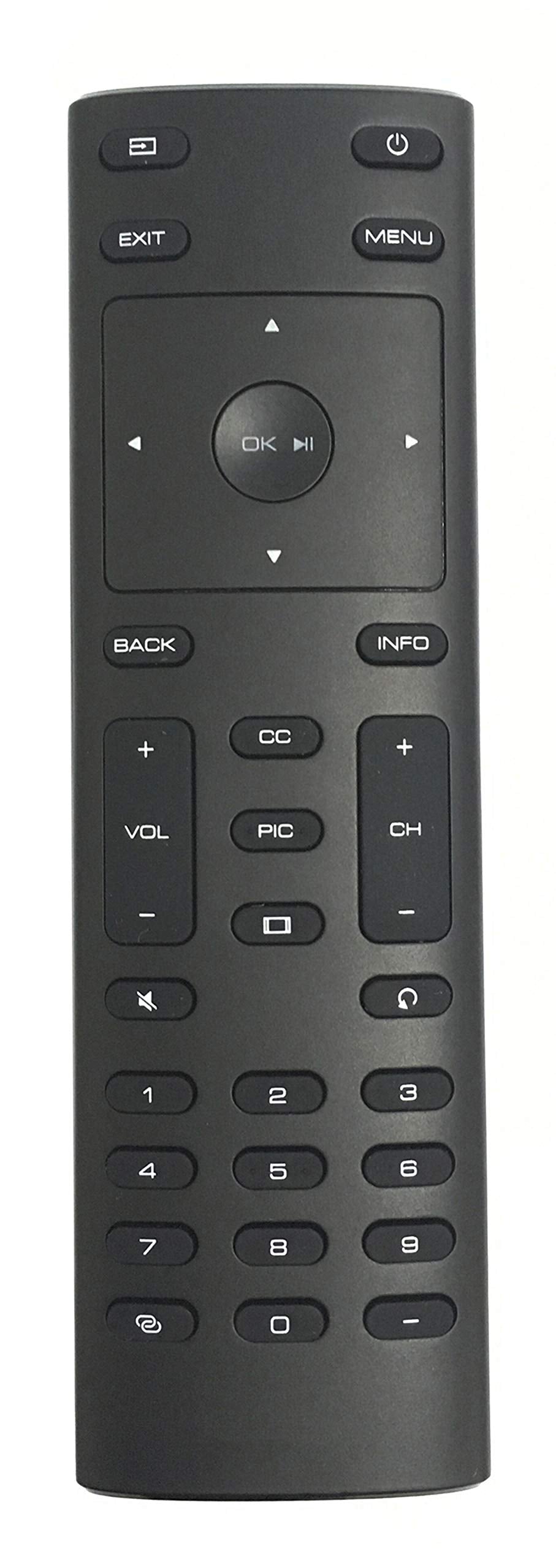 XRT135 Replacement Remote Control for Vizio Smart TV E43E2 E43-E2 E50E1 E50-E1 E50XE1 E50X-E1 E50E3 E50-E3 E55E1 E55-E1 E55E2 E55-E2 E60E3 E60-E3