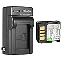 Kastar 1-Pack BN-VF707U Battery and AC Wall Charger Replacement for JVC GZ-MG21EX GZ-MG21EY GZ-MG21ZEZ GZ-MG21U GZ-MG21US GZ-MG22 GZ-MG22AG GZ-MG22AS