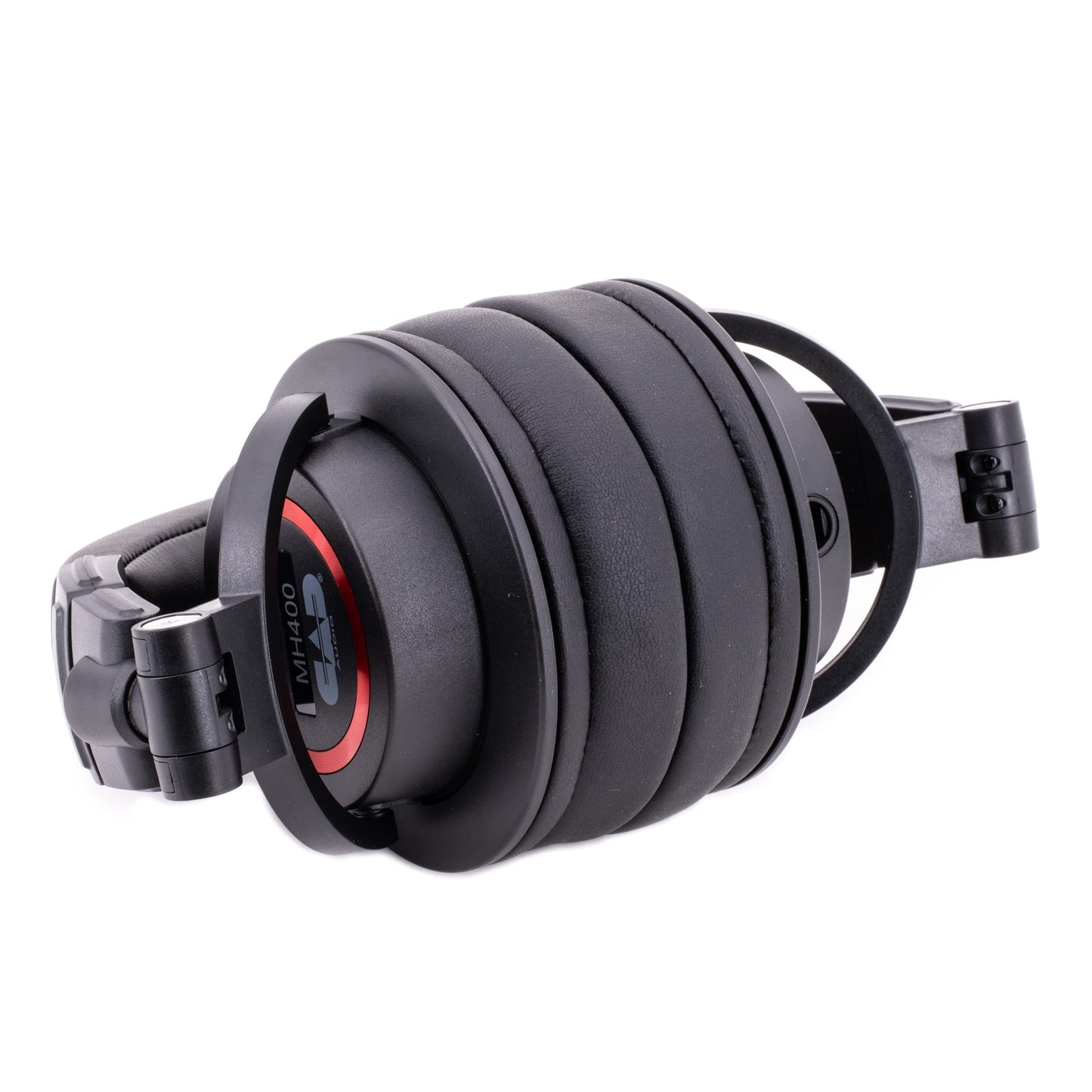CAD Audio MH400 Foldable Over-Ear Studio Headphones - 50 mm Drivers, 180° Swivel Ear Cups, Long Cable & Portable Design