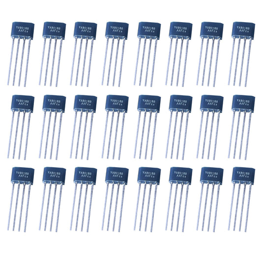 Auto-plaza 50PCS YX8018 1.2V 30mA Solar Lawn Light Control Chip LED Driver Solar Garden Light Transistor TO-94 Electronic Component