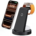 Anlmz 3 in 1 Charging Station for iPhone, Wireless Charger for iPhone 17 16e 16 15 14 13 12 11 X Pro Max & Apple Watch - Wireless Charging Station