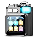 Mini Bluetooth Speaker, Smart Wireless Portable Speaker with Touchscreen, Loud HD Sound, LED Lights, BT5.4, All In One Small Audio