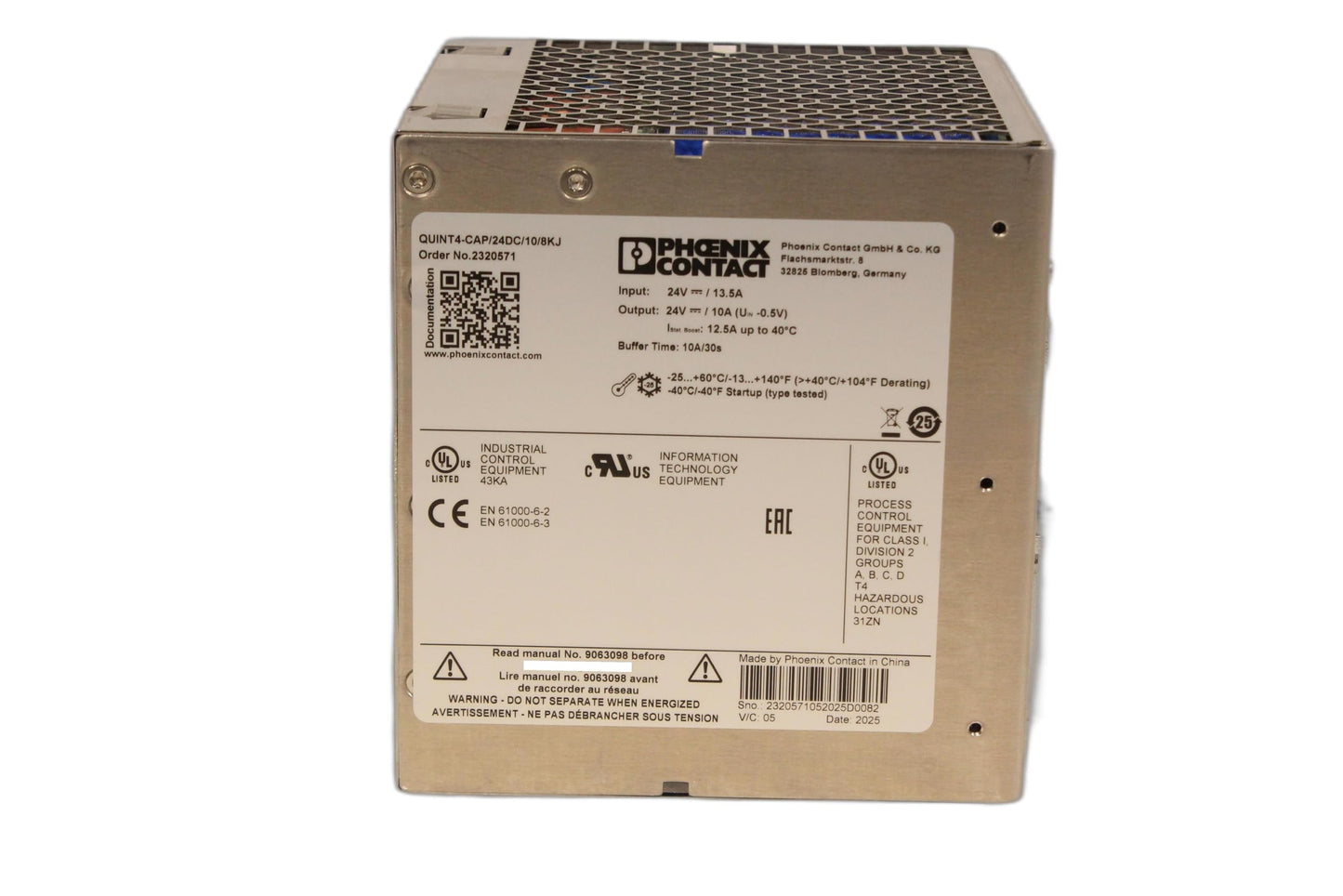 2320571 Capacity Module - QUINT4-CAP/24DC/10/8KJ