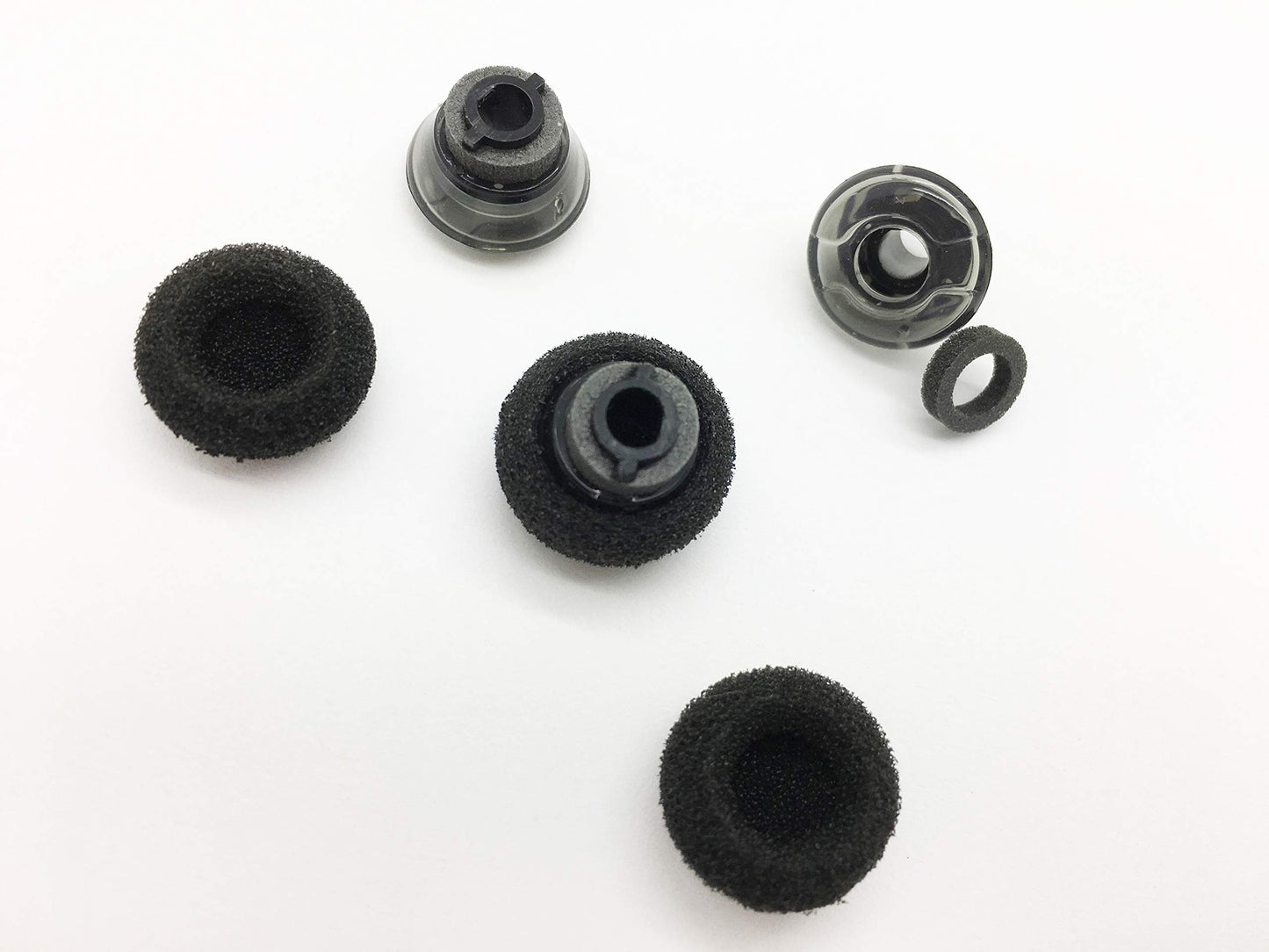 Reki Voyager 5200 Ear Tips - 3 Pcs Premium Replacement Earbuds Eartips Eargels & Foams Set Compatible with Plantronics Voyager 5200 5220 Wireless