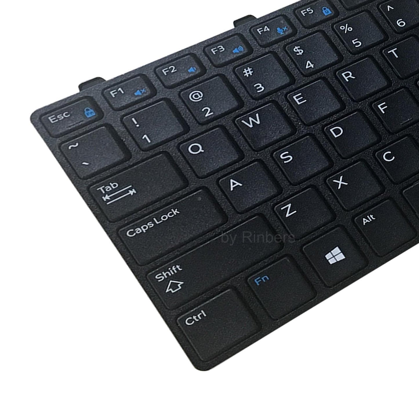 Rinbers Replacement US Keyboard with Frame No Backlight for Dell Latitude 11 3180 3189 3190 3190 2in1 Latitude 13 3300 3310 3380-343NN 0343NN NG83V