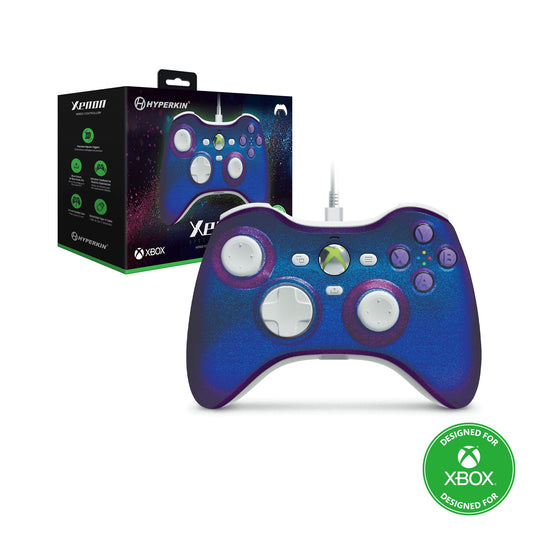 Hyperkin Xenon Wired Controller Special Edition Shine and Shimmer Collection for Xbox Series X|S, Xbox One, Windows 10|11, PC, Video Game Controller
