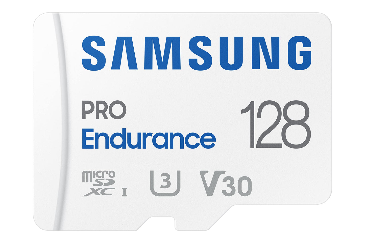 Samsung PRO Endurance 128GB MicroSDXC Memory Card with Adapter for Dash Cam, Body Cam, and Security Camera - Class 10, U3, V30 (MB-MJ128KA/AM)