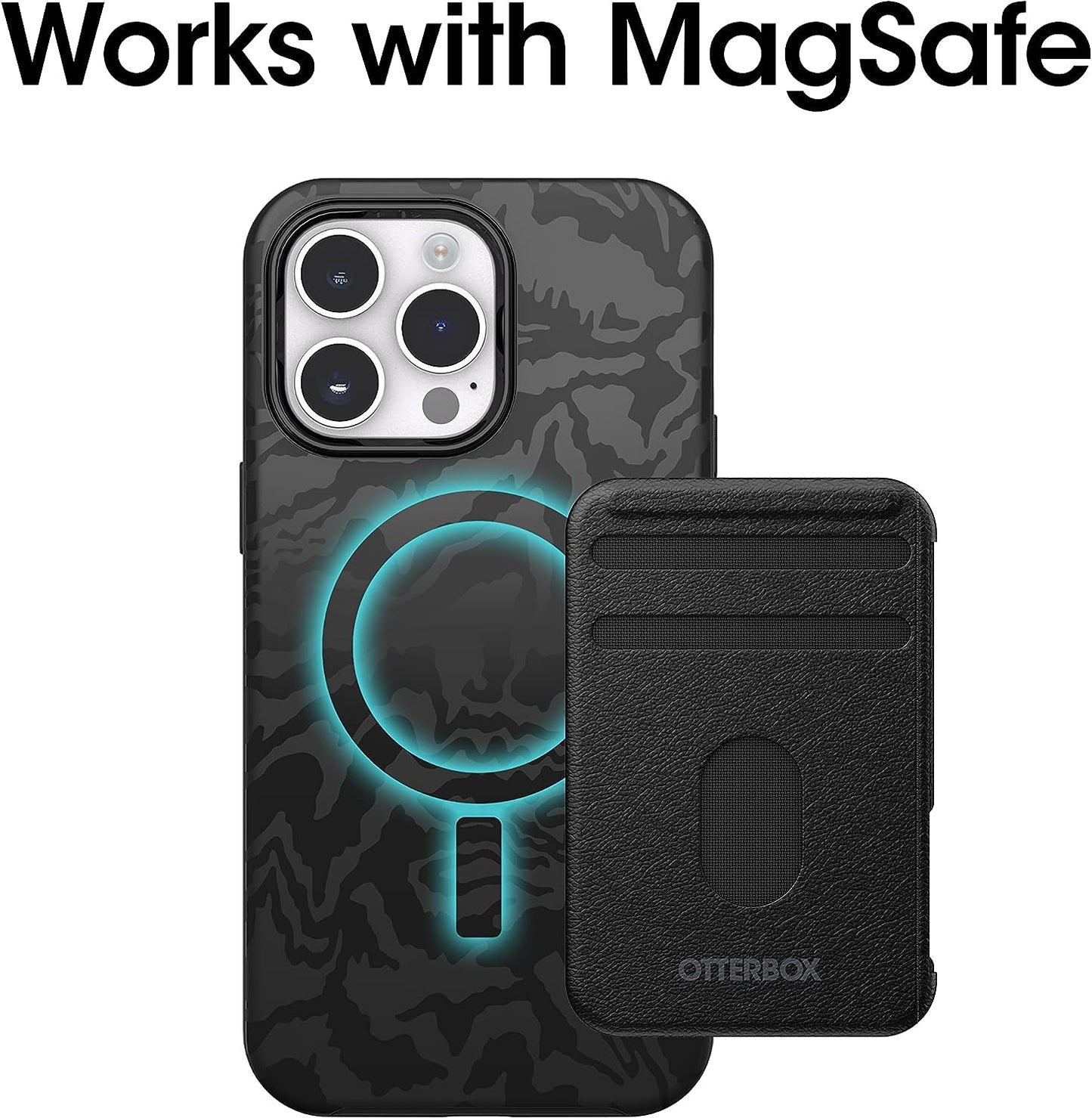 OtterBox Symmetry Series+ Case with Magsafe for iPhone 14 PRO MAX (ONLY) Non-Retail Packaging - (Alpine Lake)