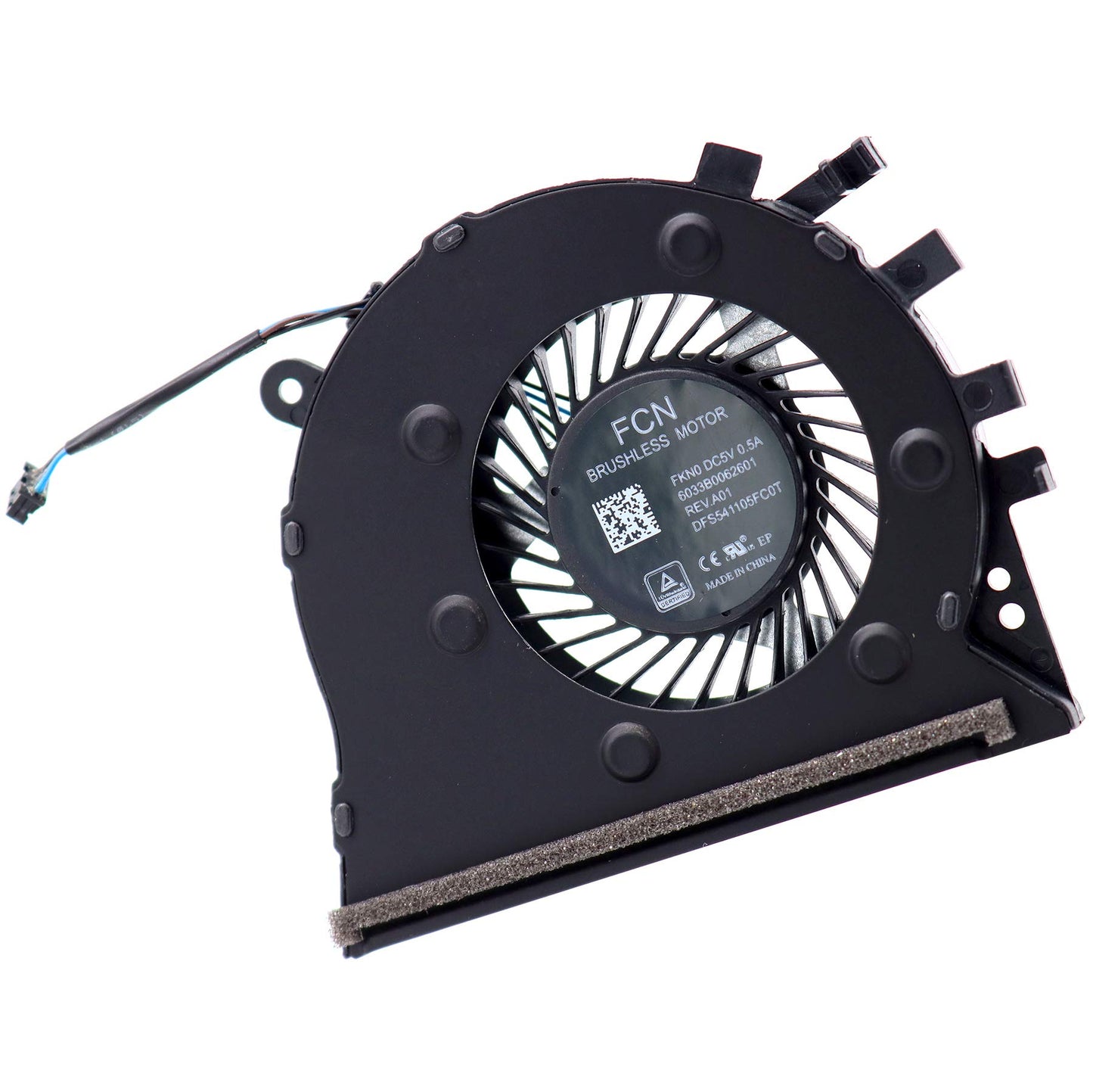 Deal4GO CPU Cooling Fan L22529-001 L22530-001 Replacement for HP 17-by 17-CA 470 G7 17T-by 17-BY4025NR 17-BY1053DX 17-CA1031DX 17Z-CA