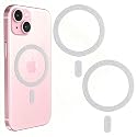 SiJiMingyue Universal Magnetic Rings (2 Pack) Magsafe Sticker Conversion Kit Compatible with iPhone 16/15/14/13/12 Series & All Phone Cases