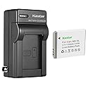 Kastar 1Pcs Battery and AC Wall Charger Replacement for Canon PowerShot S120, PowerShot SD770 IS, PowerShot SD980 IS, PowerShot SD1200 IS, PowerShot
