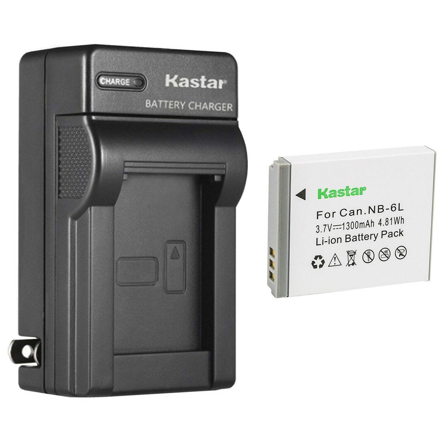 Kastar 1Pcs Battery and AC Wall Charger Replacement for Canon PowerShot S120, PowerShot SD770 IS, PowerShot SD980 IS, PowerShot SD1200 IS, PowerShot
