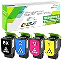 GREENPRINT Compatible Toner Cartridges C310 C315 [Black 3000 Pages, CMY 2000 Pages] 4 Colors for Xerox C315 C315dni C315dnim C310 C310dni C310dnim