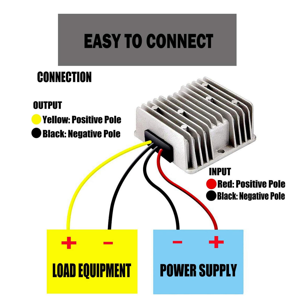 dkplnt 10A 240W 12V to 24V Converter Step Up Voltage Regulator Boost Converter Module Car Power Supply