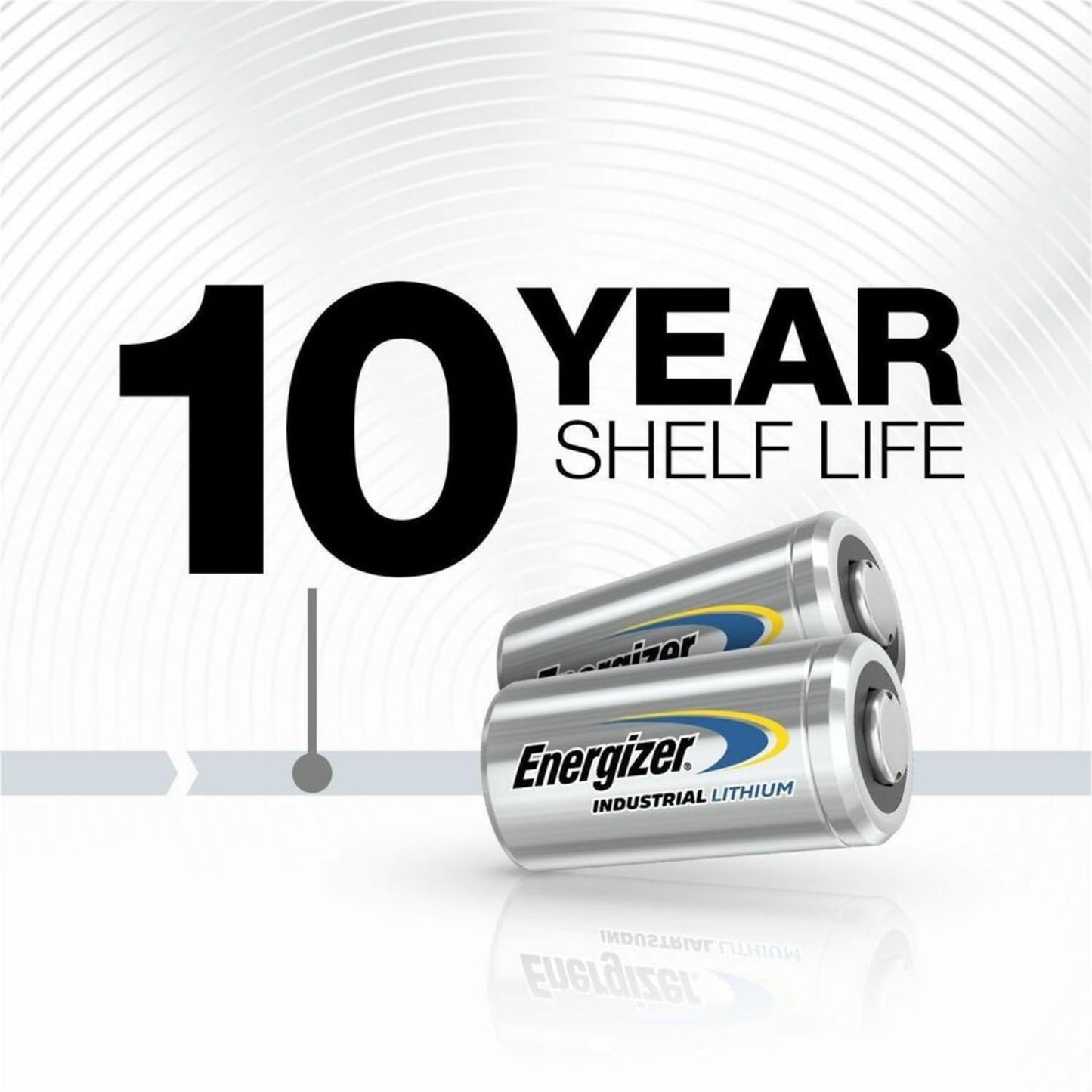 Energizer® Industrial Lithium Batteries, 123, Pack of 12 Batteries, ELN123-12