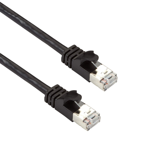 Cat6A 500-Mhz Stranded Ethernet Patch Cable - Shielded (F/Utp), Cm Pvc, Slimline