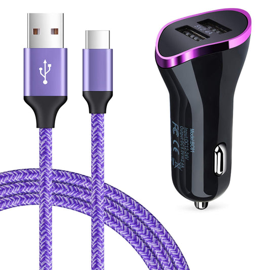 Type C Car Charger for Samsung Galaxy A57 A37 S26 S25 S24 S23 A17 A56 A36 A26 A16 A55 A25 A35 A15 Z Flip7 Z Fold7 A54 A14 A53 A23 A13 A12 A21 A32 A50