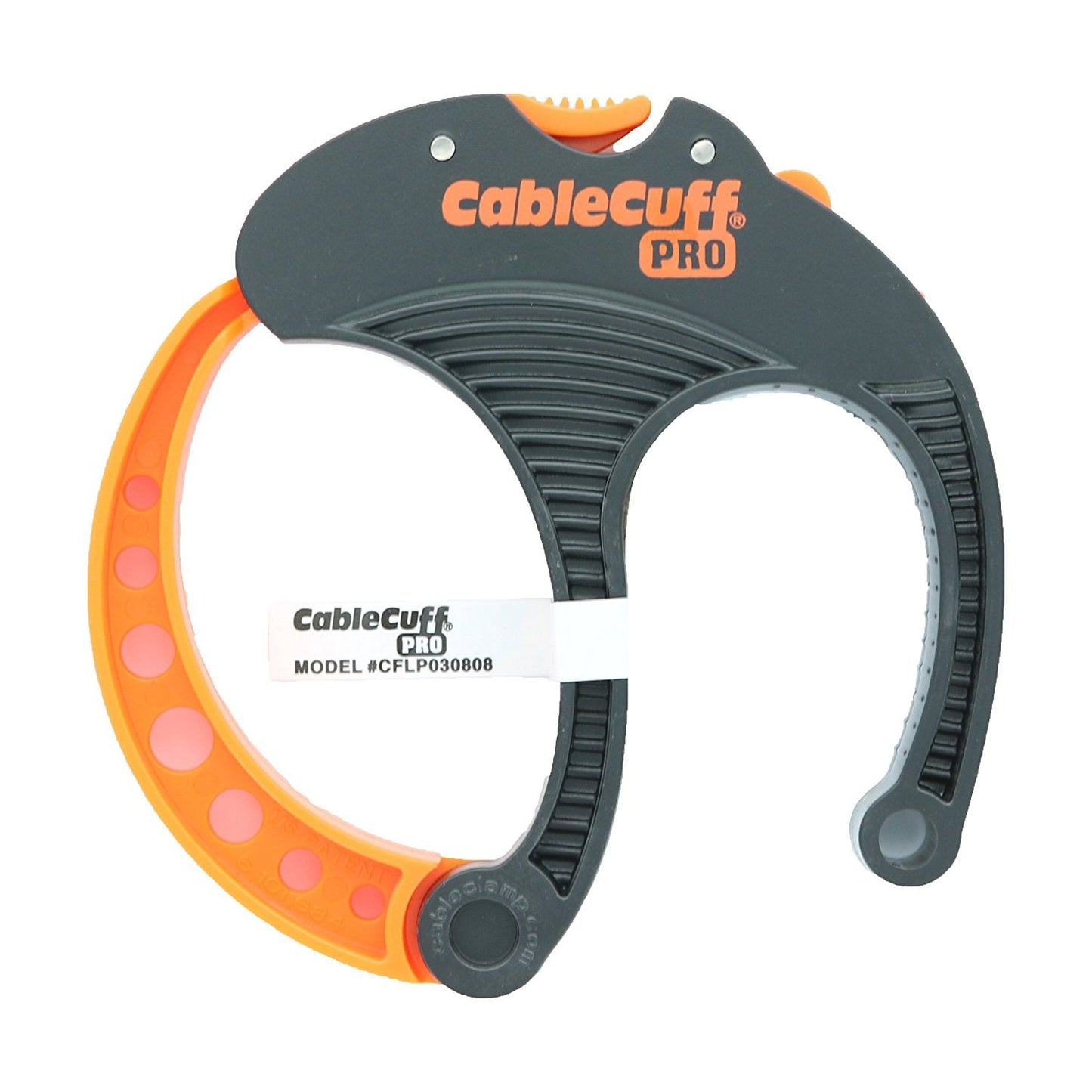Cable Cuff PRO (4 Pack: 4x Large 3 Inch Diameter) Adjustable, Reusable, Cable Tie Replacements for Extension Cords or Electronics