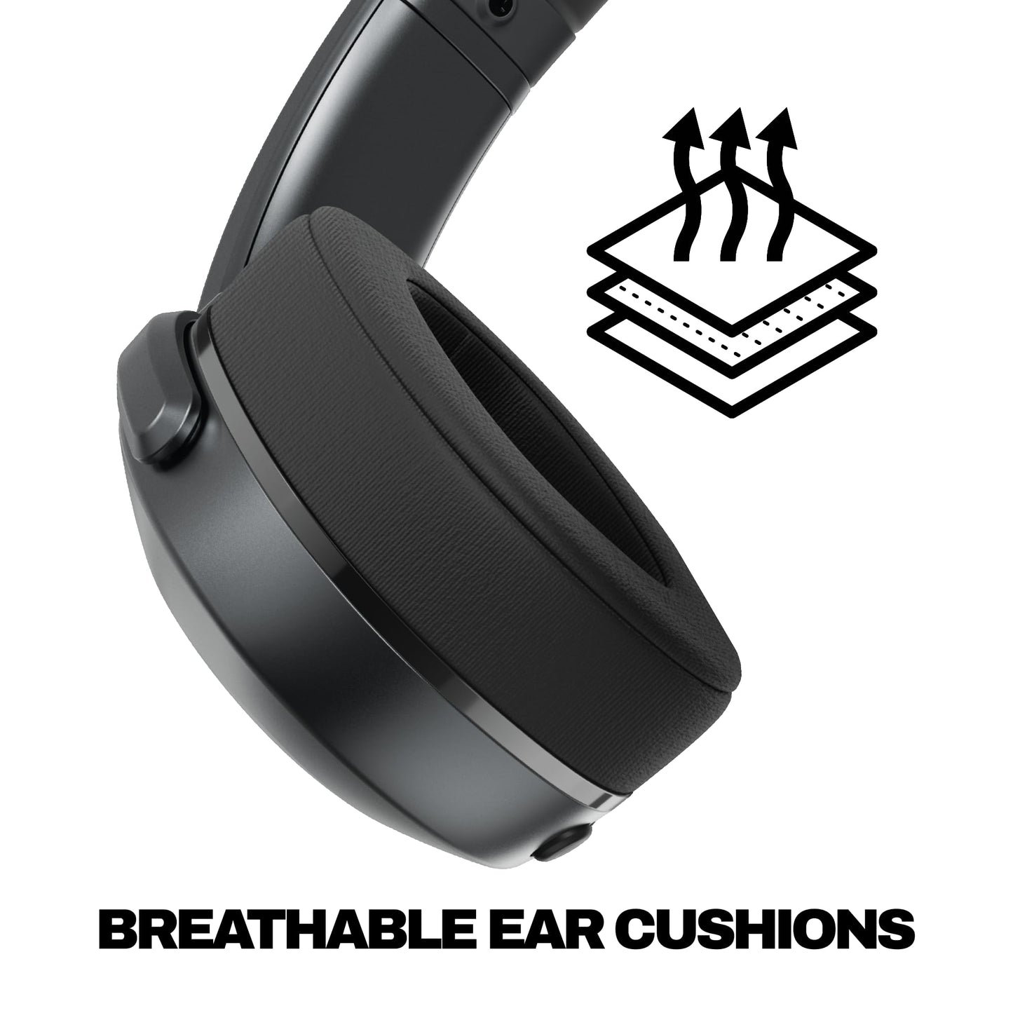 Skullcandy Crusher 540 Active Wireless Bluetooth Headphones with Multi-Sensory Bass, Noise Isolating Over-Ear Fit, Sweat and Water Resistant, 40…