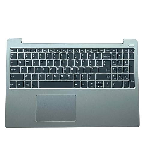 F-HONG ELECTRONIC CO LIMITED Replacement for Lenovo Ideapad 330S-15 81F5 Series Laptop Upper Case Palmrest Keyboard Touchpad Assembly Part 5CB0R07203