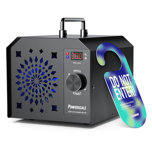 Powerscale Ozone Generator, Odor Removal, Digital Timer, 90,000 mg/h