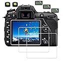 debous Screen Cover for Nikon D7500, Optical Tempered Glass 0.3mm 9H Hard Film (3 Pack)