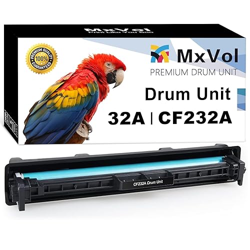 MxVol Compatible 32A CF232A Drum Unit Replacement for HP 32A CF232A Imaging Drum use for HP LaserJet Pro M227fdw M203dw M227fdn M118dw M148dw M148fdw