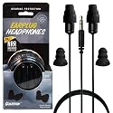Plugfones Guardian Earplug Headphones - OSHA Compliant Noise-Reducing in-Ear Headphones with Hearing Protection - Wired Hybrid Design for Work