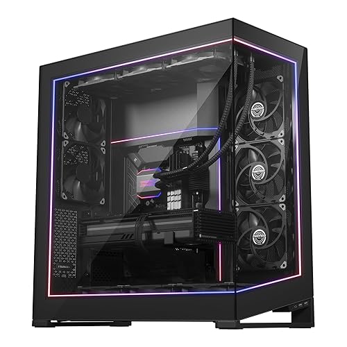 Phanteks NV9 Premium DRGB Kit, 4X D/A-RGB LED modules for NV9 Outer Frame, 1x D/A-RGB Power hub Included (Black)