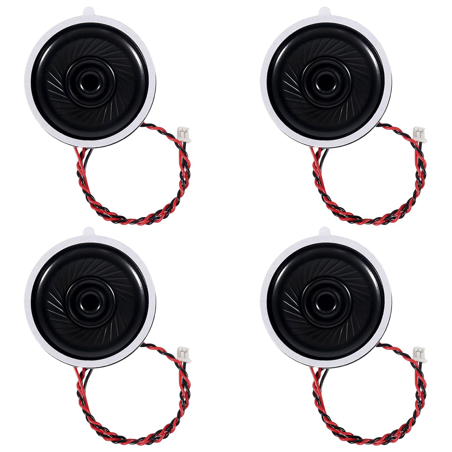 4Pcs 36mm Round Speaker 2.5W 8 Ohm Loud Micro Speaker Replacement for Electronics & DIY Projects