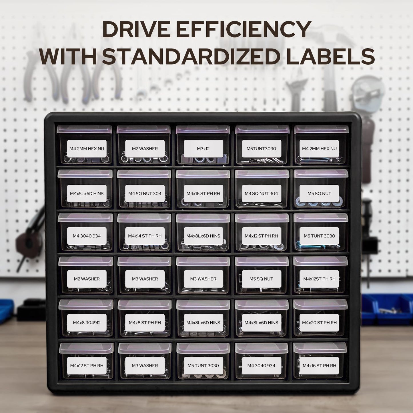 Makeid EP53 Portable Industrial Label Maker, 2" Print Head Bluetooth Label Printer, Mobile APP & PC Editor Compatible, 2000mAh Li-ion Battery, Come
