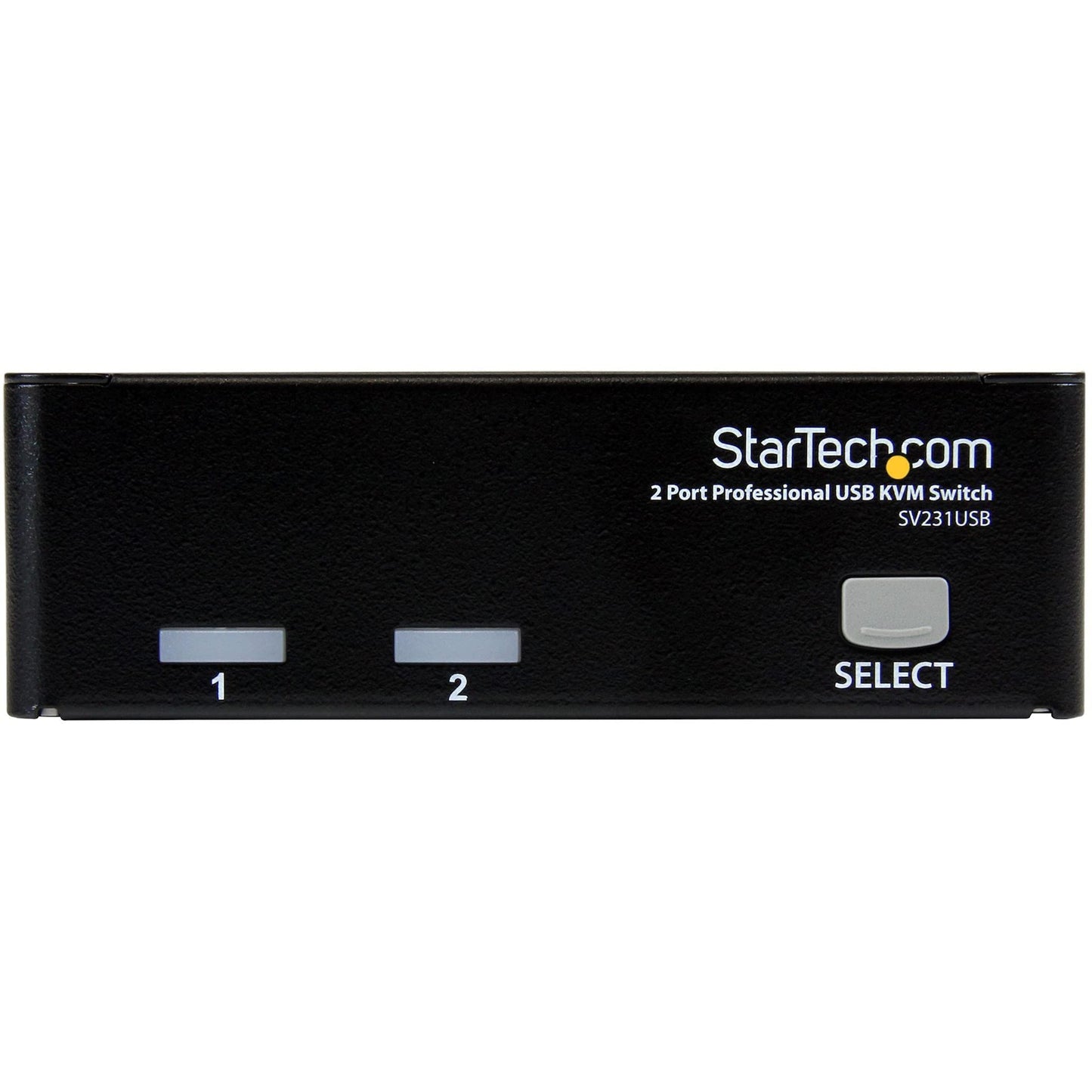 StarTech.com 2 Port VGA USB KVM Switch - VGA KVM Switch - 1920x1440 - USB 2.0 - KVM Video Switch , TAA (SV231USB)