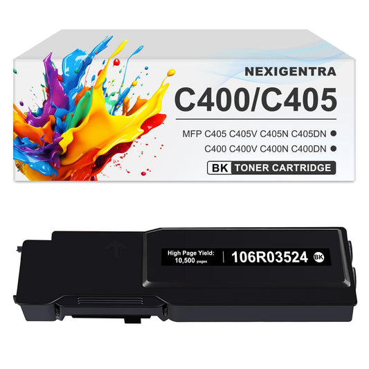 VersaLink C400 C405 106R03524 Toner Cartridge Black High Yield Compatible for Xerox Versa Link C400 C400D C400DN C405 C405N C405DN Printer (10,500