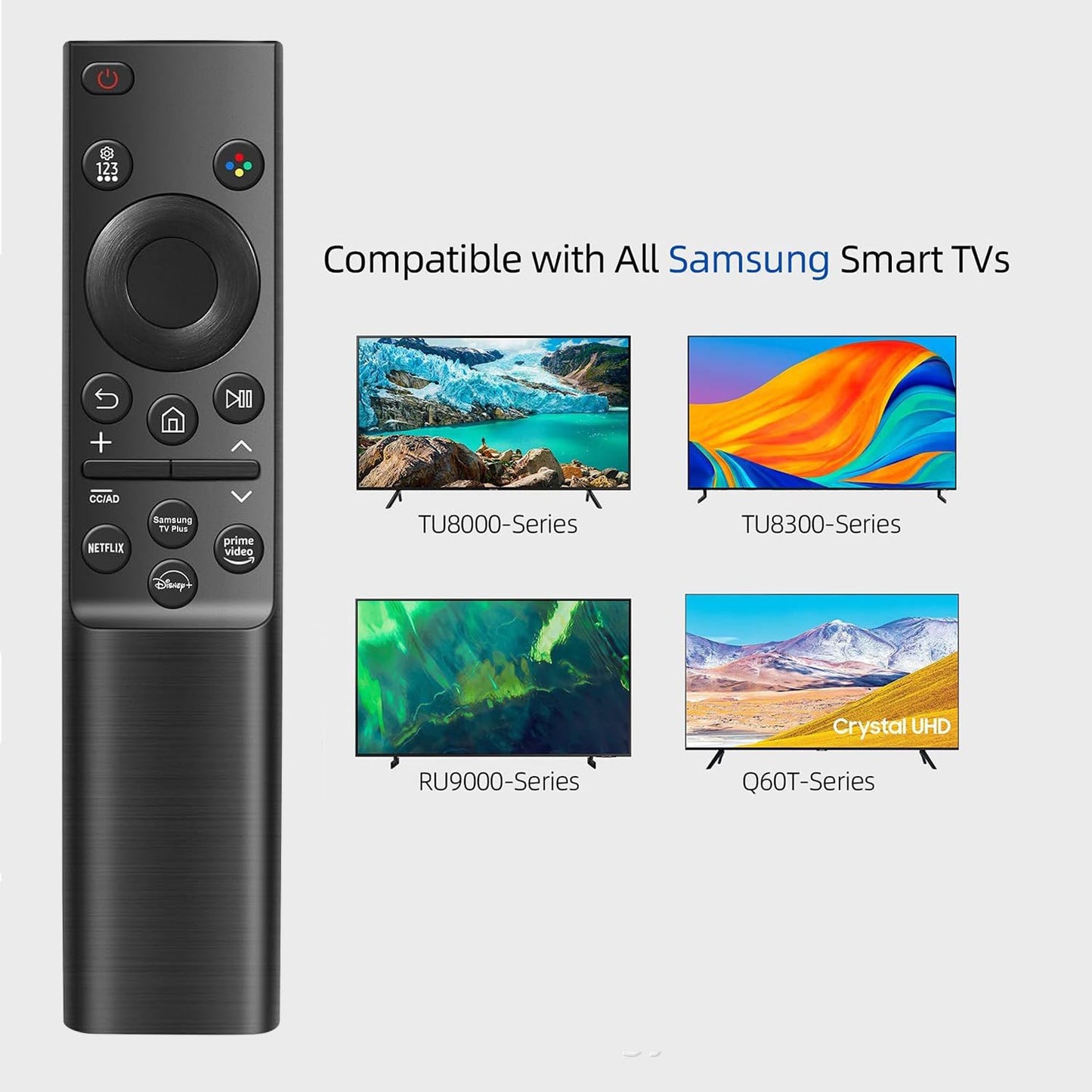 Replacement Remote Control BN59-01388A for Samsung Smart TV CU7000 DU7200 Series UN58CU7000FXZA UN75CU7000FXZA UN50DU7200FXZA UN85CU7000DXZA
