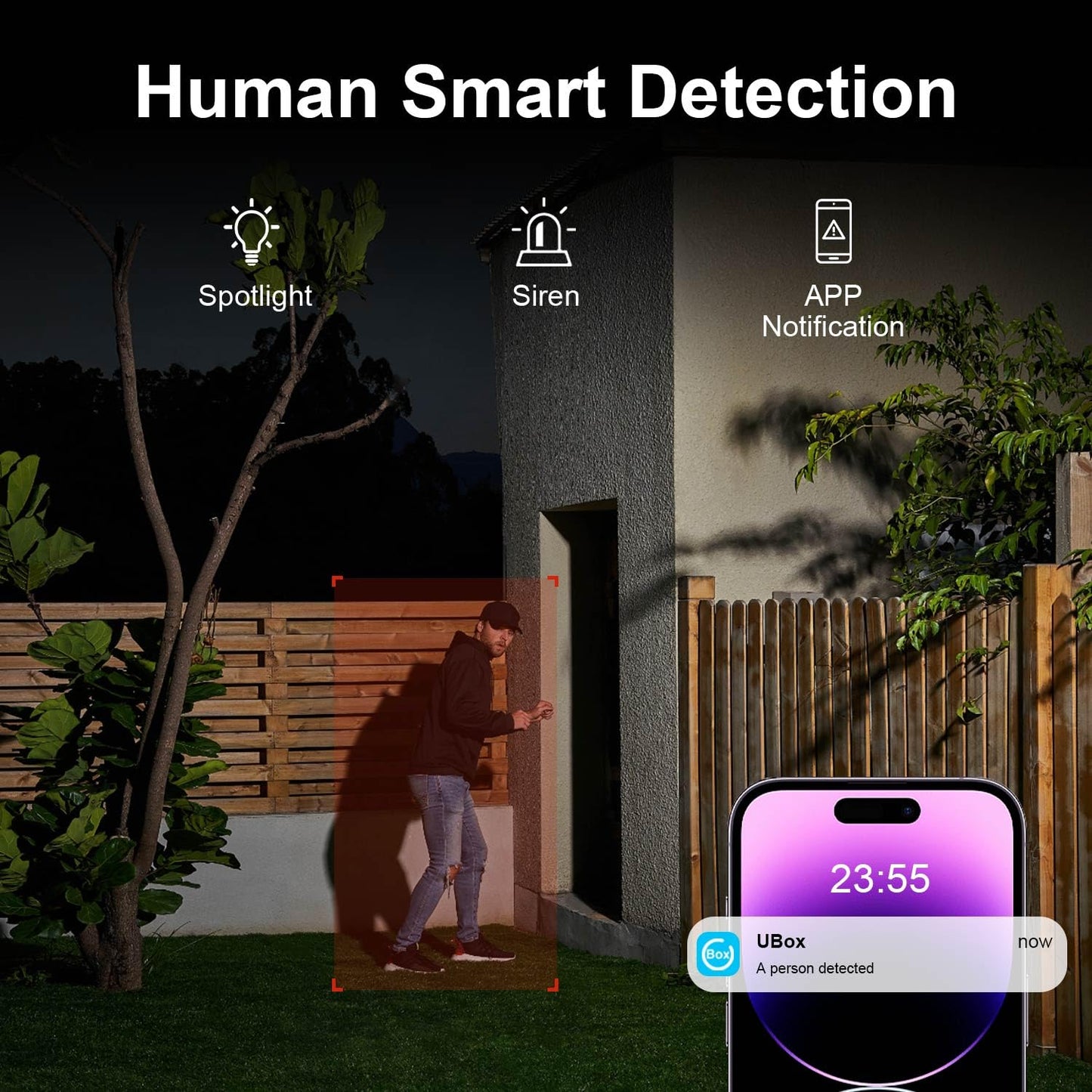MOJUMORE 4G LTE Cellular Security Camera, No WiFi Security Cameras Wireless Outdoor, Solar Outdoor Camera Wireless, PIR Detection, 2K Color Night