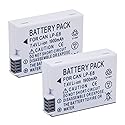 ANCBD 2-Pack LP-E8 Battery Compatible with Canon EOS Rebel T2i, T3i, T4i, T5i, 550D, 600D, 650D, 700D, Kiss X7i X6i X4 X5 X6 Digital Cameras (Not