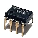 Juried Engineering TL072IP TL072 Dual Low-Noise JFET-Input Operational Amplifier Op Amp Breadboard-Friendly IC DIP-8 (Pack of 20)