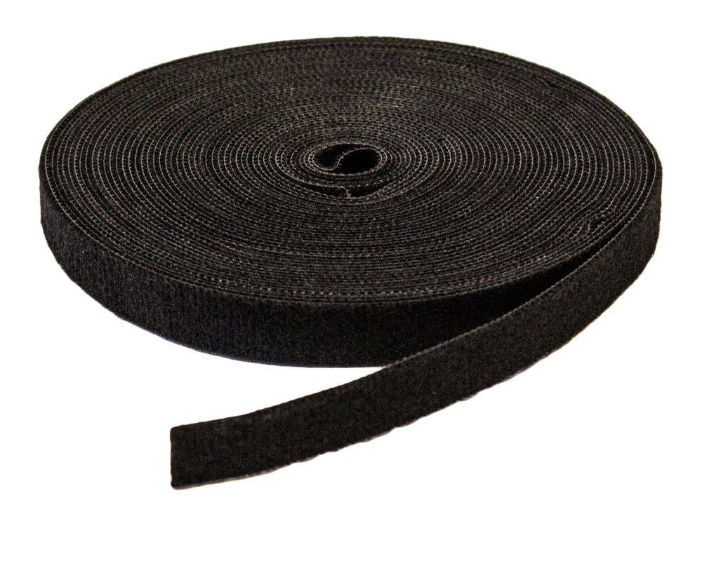 NavePoint 1/2 Inch Roll Hook and Loop Reusable Cable Ties Wraps Straps - 10M 33ft 3-pack