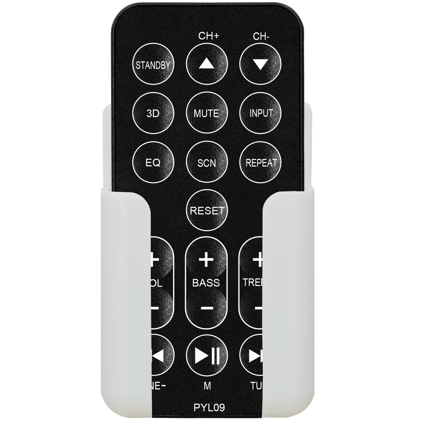 Replacement Remote Control for Pyle Soundbar TV Speaker PSBV200BT (with Mounting Bracket)