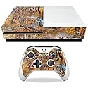 MightySkins Skin Compatible with Microsoft Xbox One S - Deer Pattern | Protective, Durable, and Unique Vinyl Decal wrap Cover | Easy to Apply, Remove