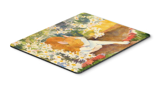 Caroline's Treasures 6030MP Cat Mouse Pad, Hot Pad or Trivet for Home Office Gaming Working Computers Laptop Mouse Mat,Washable Large Mousepad