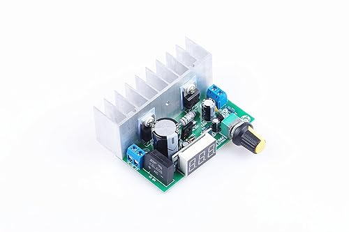 KNACRO LM317 Buck Voltage Converter Regulated Power Supply Module DC 24V to DC 12V LED Display Voltmeter Volt Regulator DC 0-35V AC 0-28V to DC…