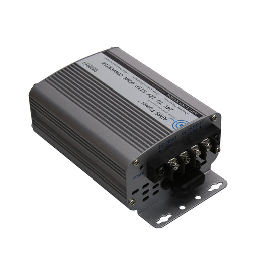 AIMS Power CON60A2412 60-Amp 24V To 12V Step Down DC-DC Converter, Terminal Block for DC Input Output, Over Temperature Protection, Over Load Protection, Transformer Based, Non-Isolated